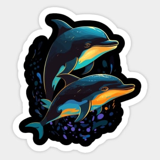 Porpoise Fathers Day Sticker